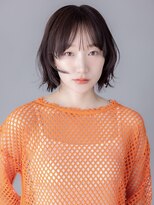 ポケット(pocket)&nbsp;着物ヘア/大人ガーリー/ダークアッシュ/似合わせカット/仙台105