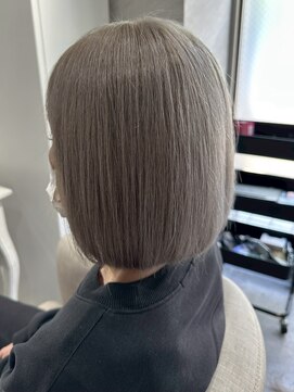 アンベル(ANBEL) レイヤーカット髪質改善ダブルカラーブリーチ西宮ハイライト