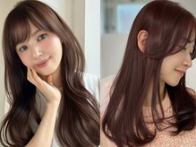 ツヤ感のレベルが違う！【透明感カラー】や【髪質改善カラー】などの組み合わせで、最上級の手触りに☆