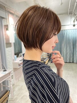 アスター 天神大名店(Aster) 秋冬おすすめ！大人可愛いショートボブ