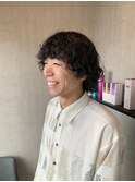 スパイラルパーマ　メンズパーマ　サーフカール