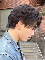 アーバンスタジオトウキョウ 下北沢店(URBAN STUDIO TOKYO)&nbsp;パーマで作るフェザーセンターパートショート【下北沢/メンズ】