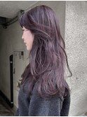 ブリーチなし冬ラベンダーグレージュくびれヘア　/akari