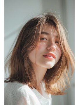 ルル(Lulu) ミルクティーベージュくびれレイヤー