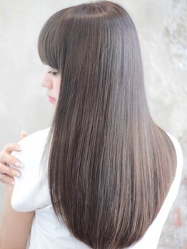 キール 二俣川駅前店(Kir)の写真/矯正しながら髪質改善する夢の縮毛矯正で自然なストレート♪縮毛矯正+カット￥11000