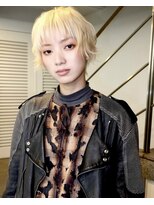レコ 渋谷(LECO)&nbsp;シャギーショートレイヤーブロンド
