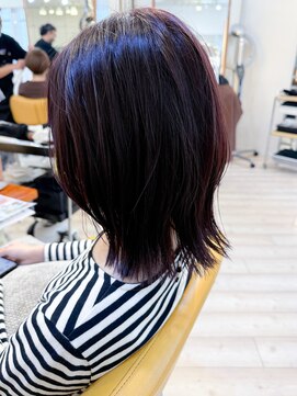 モリオ フロム ロンドン 成増店 【morio成増/児玉】ミディアムレイヤー  外ハネ