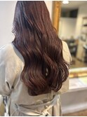 【Hairate本川越】ピンクガーネットカラー☆