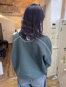 ヘアーデザインハル(hair desigin hal) バイオレット