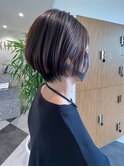 ミセスヘア/大人可愛いクールショート/根本ふんわり/40代・50代