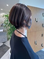 アース 小禄店(EARTH)&nbsp;ミセスヘア/大人可愛いクールショート/根本ふんわり/40代・50代