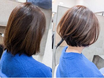 メッケ(MeKKe)の写真/新しい美容室探しに迷ったらココ!ご自宅での再現性を高めるスタイル提案◎
