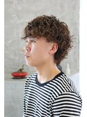 海外風下ろしパーマ/プードルパーマ/スパイラルパーマ
