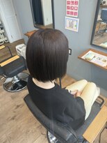 レアレア ヘアアンドライフ(LeaLea)&nbsp;ピンクベージュ/アンブレラカラー/クールショート/前髪/伊丹