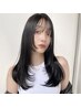 【朝のアイロンいらず】前髪ストレート￥5500