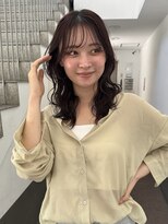 トリッカ シブヤ(TRICCA SHIBUYA)&nbsp;韓国ウェーブ/顔まわりカット/柔らかミディ