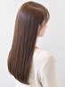 沼波指名限定　ダメージレス縮毛矯正　カット+矯正+炭酸泉＋トリートメント