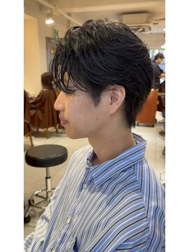 キャンバス バイ ネオリーブ 横浜西口(Canvas by neo.) 横浜★ニュアンス毛流れパーマ
