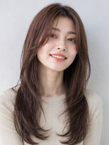 きいろのゾウ 上品ストレート/大人ロング/艶髪
