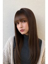 ミストプラス(MIST+) 地毛風Reluster縮毛矯正/ナチュラルレイヤースタイル/髪質改善