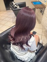 ミー 新宿(MII) ピンクラベンダー/ダブルカラー/髪質改善/新宿/MII/