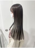 艶髪ダークグレージュ