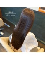 美容室 ロン ドゥ アンジュ silver brown