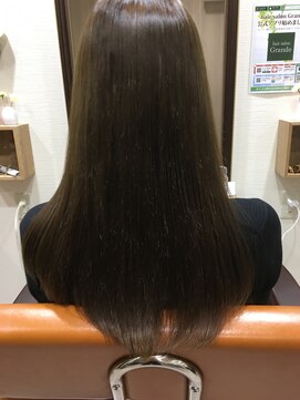 ヘアーサロングランデ 高円寺(hair salon Grande) モノトーンブルーアッシュ
