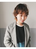 ショートウルフ_大人かわいい,ボブ,結婚式