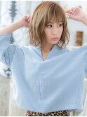 グラデーションカラー★毛先パーマふわミディf上尾20代30代40代!