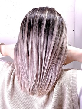 アクト 仙台店(ACT) バレイヤージュ ホワイトピンク【ACT仙台】