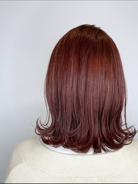 ロッカ ヘアーイノベーション(rocca hair innovation) ベリーピンク【ピンクカラー】【ブリーチ】【稲毛美容室】