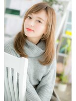 ミック 日暮里店(miq)&nbsp;間違いナシ！フレンチガーリー透明感マロンベージュa1