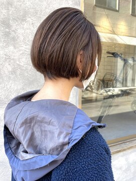 ニア 清澄白河(nir) 〈清澄白河 半個室〉ショートボブ/アッシュベージュ