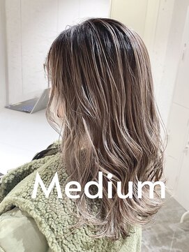 ストレータ バイ マリオ(Strata by mario) 【mami】ハイライト×ラベンダーグレージュ