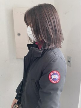 キャンバス バイ ネオリーブ 横浜西口(Canvas by neo.) 抜け感ボブ 軽めレイヤー ボブ ナチュラル【sk】