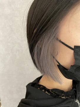 アクト 十条店(ACT) ホワイトシルバーインナーカラー/インナーカラー