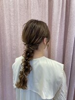 ヘアメイク マリア 福岡天神西通り(hair make MARIA)&nbsp;編み下ろしアレンジ