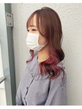 カプア 仙台駅前店(Kapua) 10代20代人気◎ピアスカラー/ピンク/髪質改善