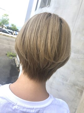 ラプトヘア(Rapt.HAIR) ブロンドショート◎20代/30代/40代/50代