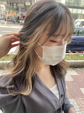 ボアップ 京橋店(boappu) #フェイスフレーミング #ベージュカラー #ロングヘア
