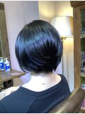 まとまる♪前下がりショートボブ