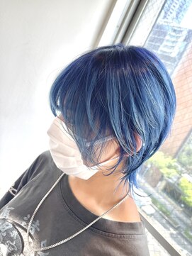 イリ 梅田(ili) 【kento限定カラー】ルーツカラー　ブルーオーシャン