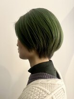 ボレロ ヘアーアンドライフサロン(volero hair life salon) ショート / グリーン