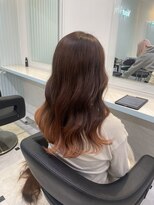 ランド 池袋(LAND)&nbsp;裾カラー/オレンジベージュ