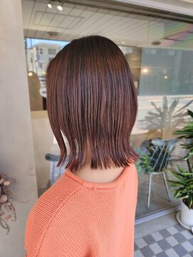 アムリタ 三鷹(AMRITA) 縮毛矯正ボブ/外ハネ/酸熱トリートメント