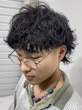 ココ 本八幡(KOKO) □カルマパーマ#マッシュパーマ#ウルフ＃アッシュブラック