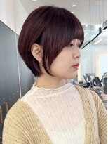 ロンドシエル 横浜(Lond ciel)&nbsp;ピンクブラウン×似合わせショートボブ【沼座/横浜モード】