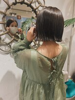 ウォーター 表参道(WATER) 【WATER】ミニボブ カラー ショートカット/表参道.南青山