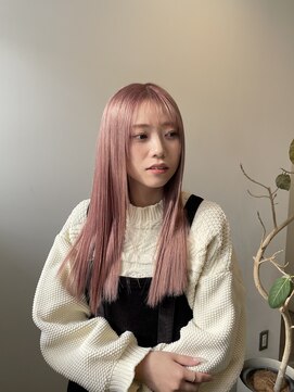 オンヌ(onnu) 柔らかピンクヘアー